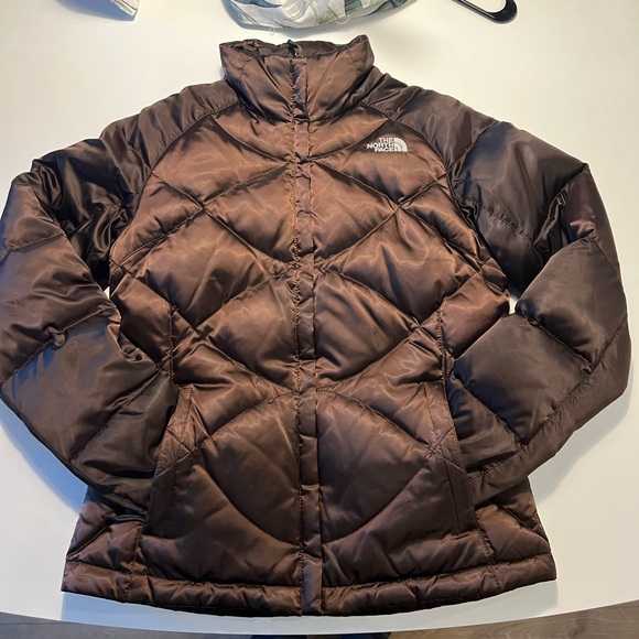 The North Face Chocolate Brown Women's Puffer Jacket - Picture 2 of 14